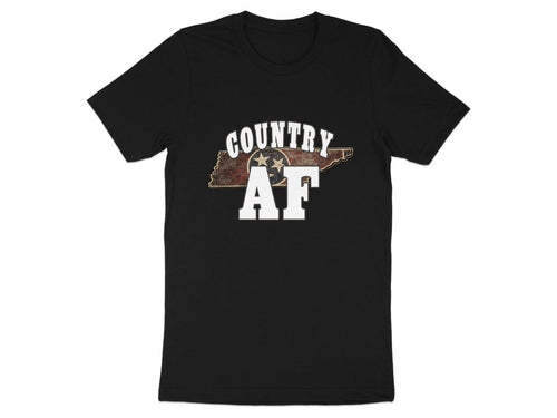 Country AF Tennessee T-Shirt | Vintage Tennessee Pride Graphic Tee - Anything AF