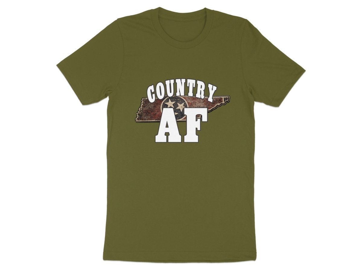 Country AF Tennessee T-Shirt | Vintage Tennessee Pride Graphic Tee - Anything AF
