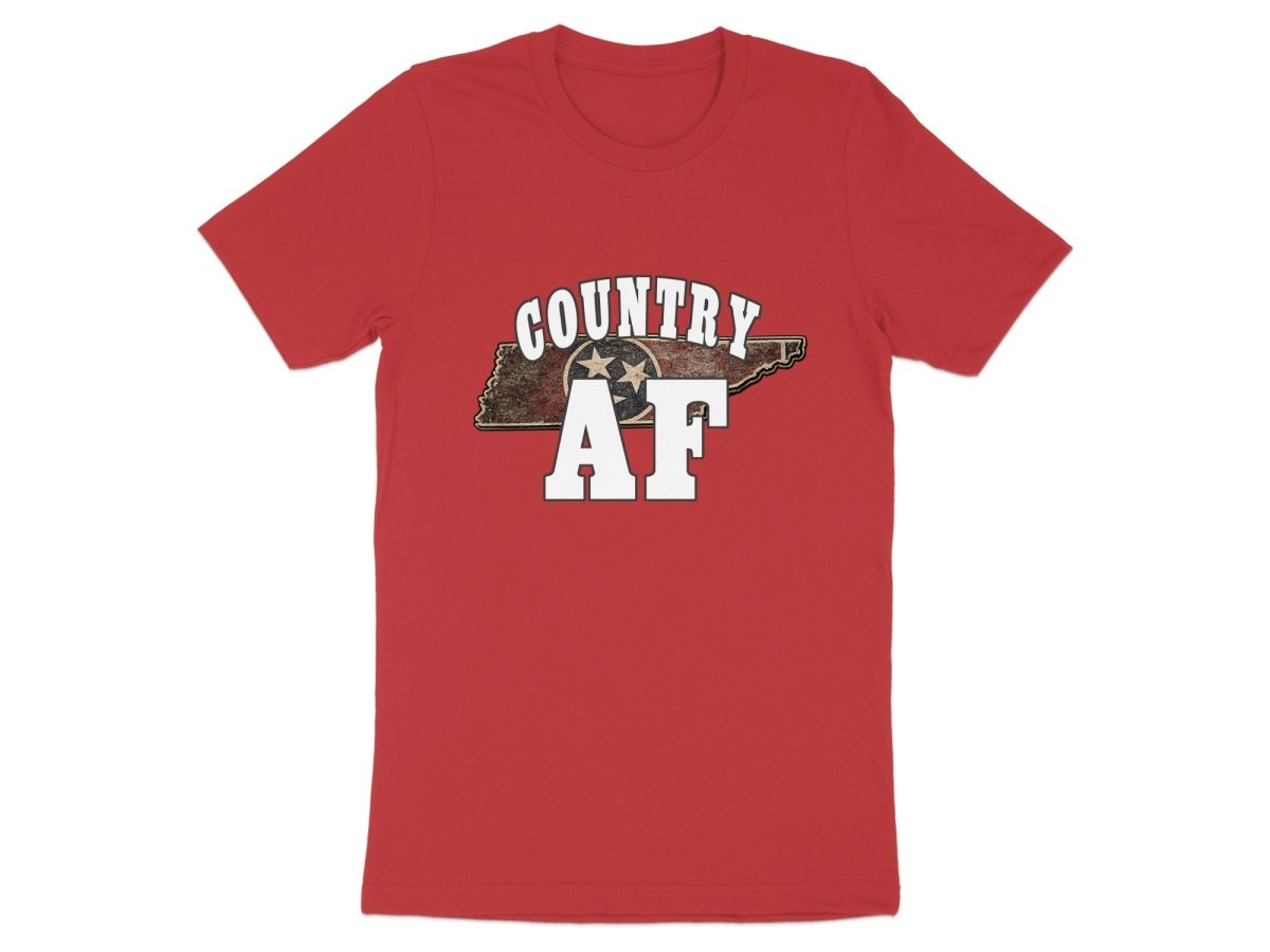 Country AF Tennessee T-Shirt | Vintage Tennessee Pride Graphic Tee - Anything AF