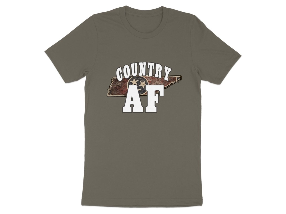 Country AF Tennessee T-Shirt | Vintage Tennessee Pride Graphic Tee - Anything AF