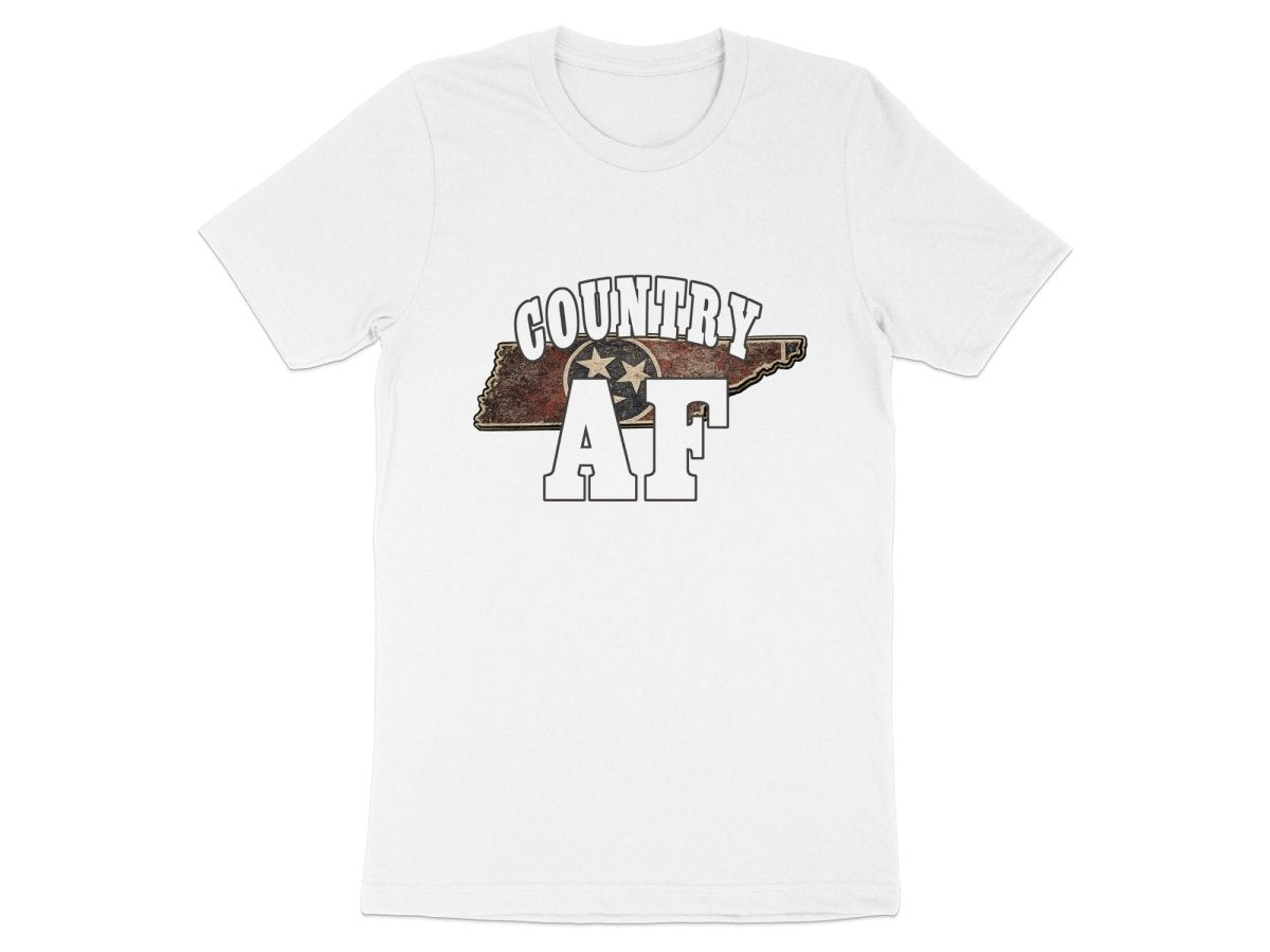 Country AF Tennessee T-Shirt | Vintage Tennessee Pride Graphic Tee - Anything AF