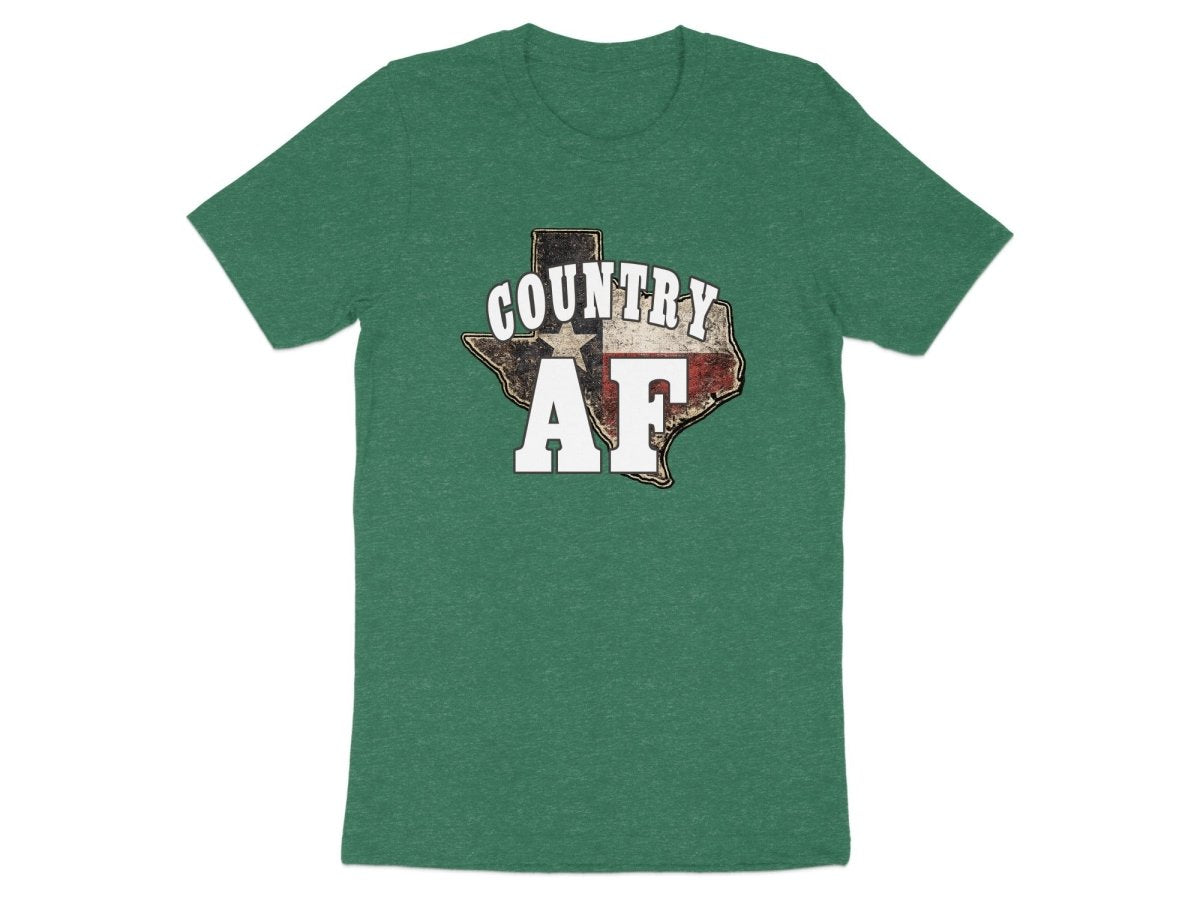 Country AF Texas Flag T-Shirt | Distressed Flag Graphic Tee - Anything AF
