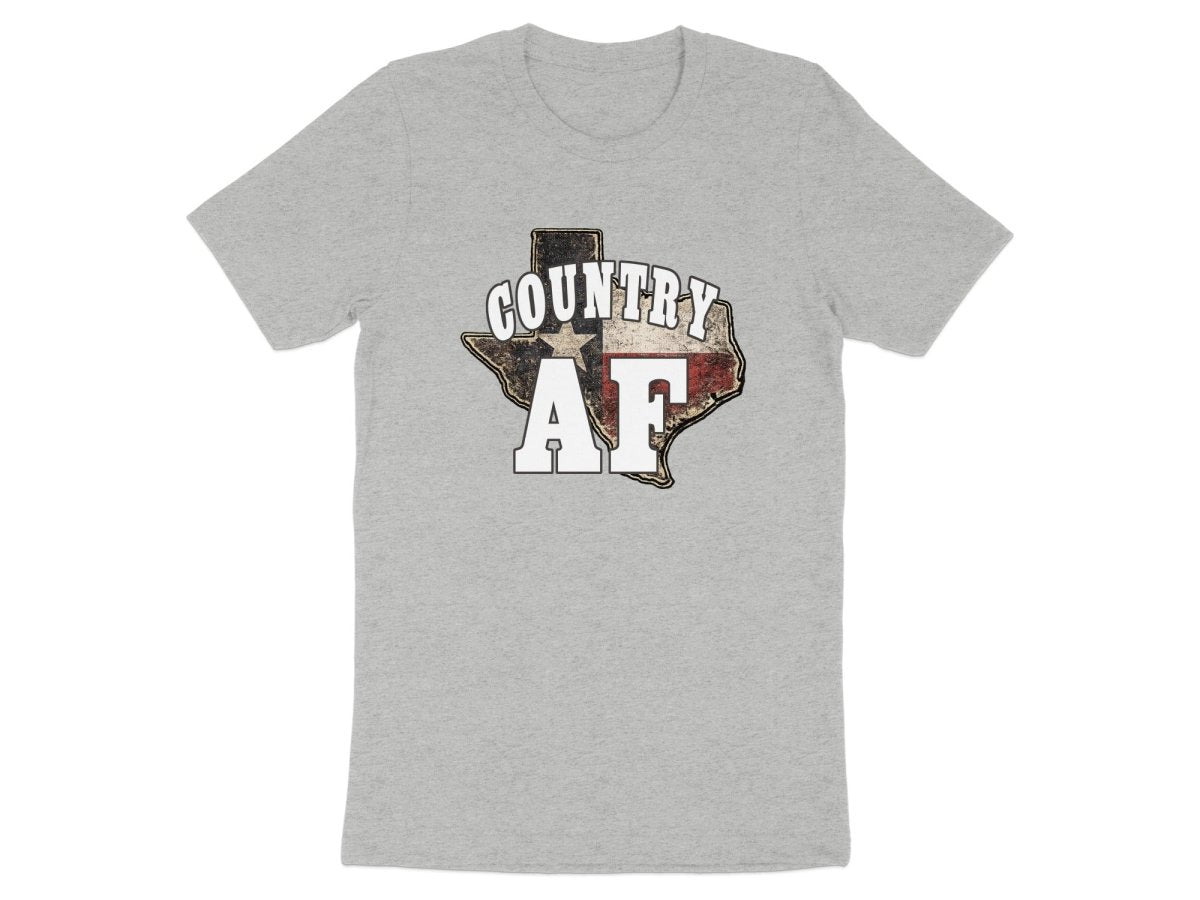 Country AF Texas Flag T-Shirt | Distressed Flag Graphic Tee - Anything AF