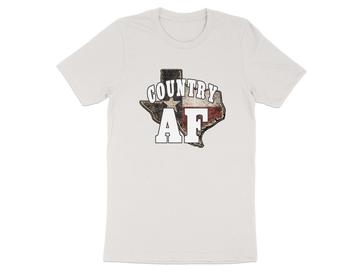 Country AF Texas Flag T-Shirt | Distressed Flag Graphic Tee - Anything AF