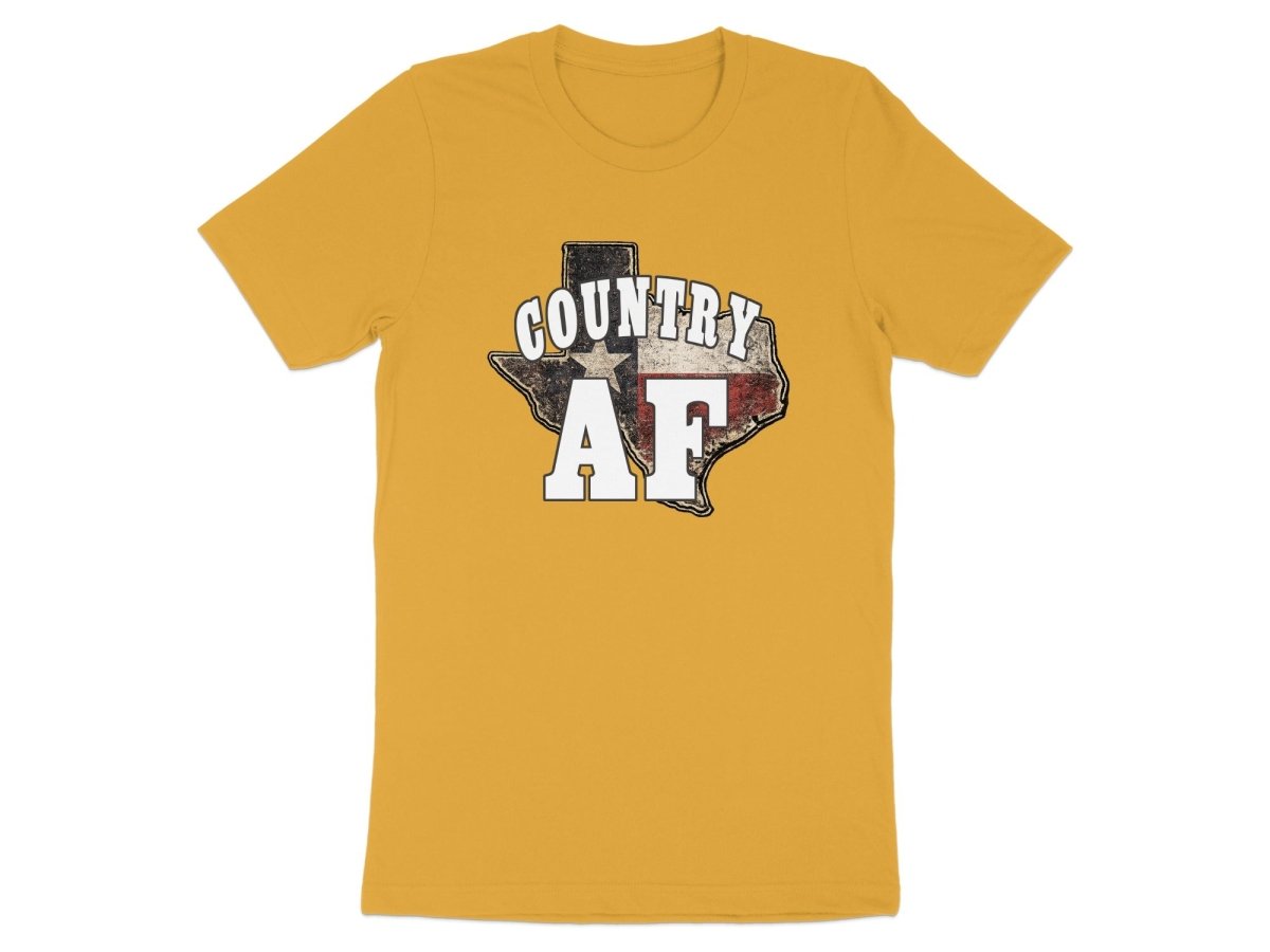 Country AF Texas Flag T-Shirt | Distressed Flag Graphic Tee - Anything AF