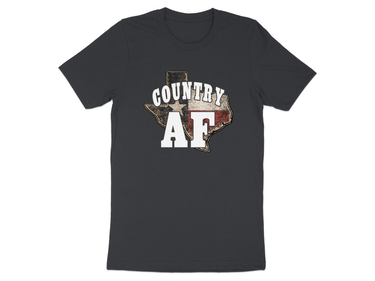 Country AF Texas Flag T-Shirt | Distressed Flag Graphic Tee - Anything AF