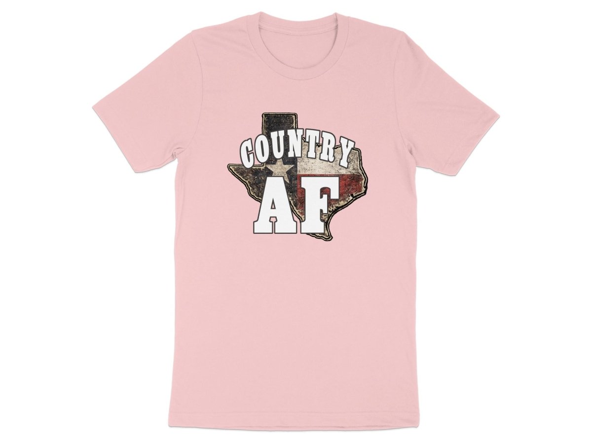 Country AF Texas Flag T-Shirt | Distressed Flag Graphic Tee - Anything AF