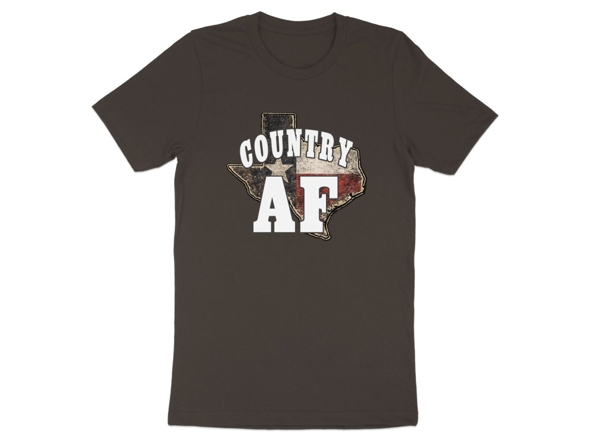 Country AF Texas Flag T-Shirt | Distressed Flag Graphic Tee - Anything AF
