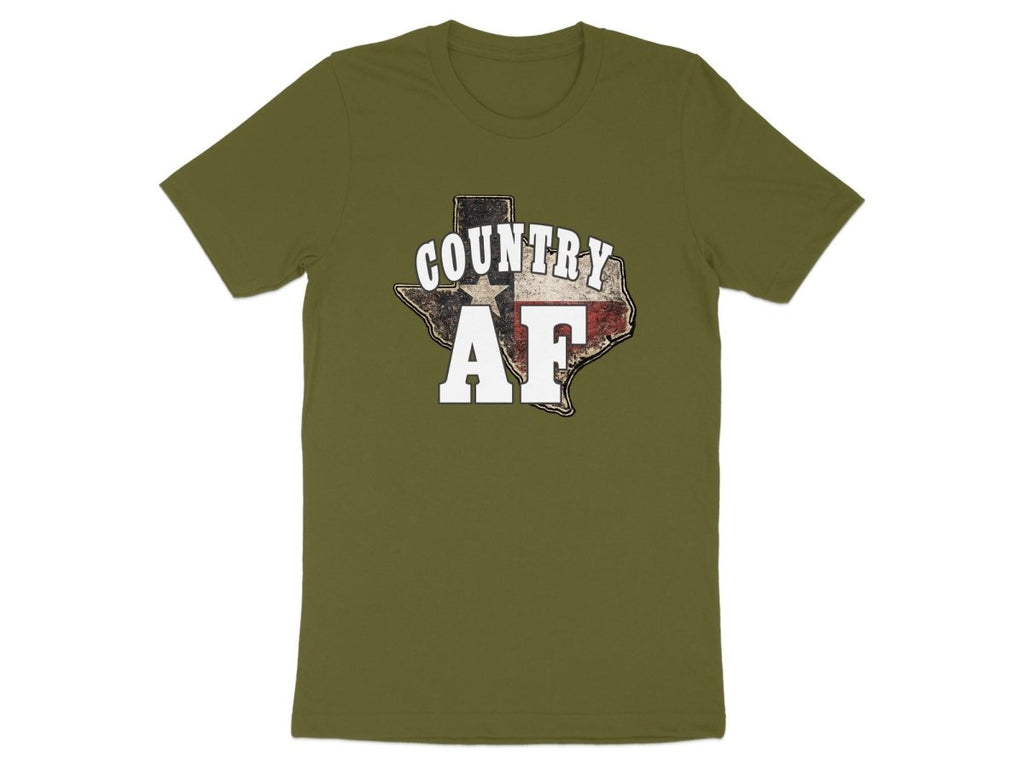 Country AF Texas Flag T-Shirt | Distressed Flag Graphic Tee - Anything AF