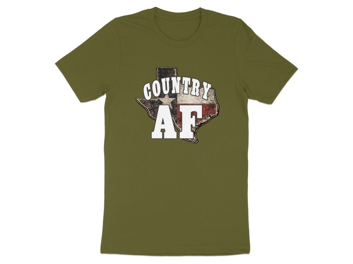 Country AF Texas Flag T-Shirt | Distressed Flag Graphic Tee - Anything AF