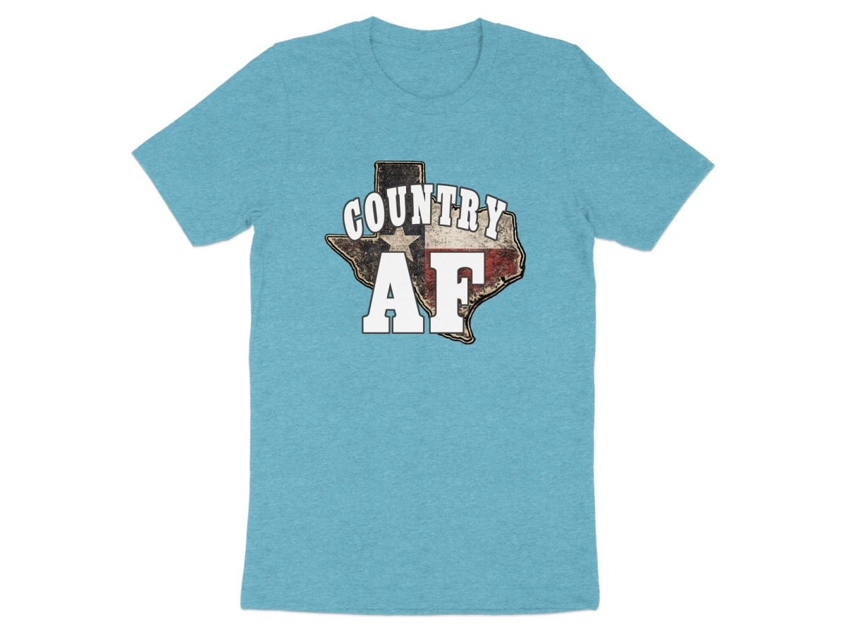 Country AF Texas Flag T-Shirt | Distressed Flag Graphic Tee - Anything AF