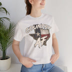 Country AF Texas T-Shirt | Vintage Texas Flag Graphic Tee - Anything AF