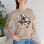 Country AF Texas T-Shirt | Vintage Texas Flag Graphic Tee - Anything AF