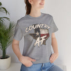 Country AF Texas T-Shirt | Vintage Texas Flag Graphic Tee - Anything AF