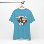 Country AF Texas T-Shirt | Vintage Texas Flag Graphic Tee - Anything AF