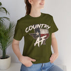 Country AF Texas T-Shirt | Vintage Texas Flag Graphic Tee - Anything AF