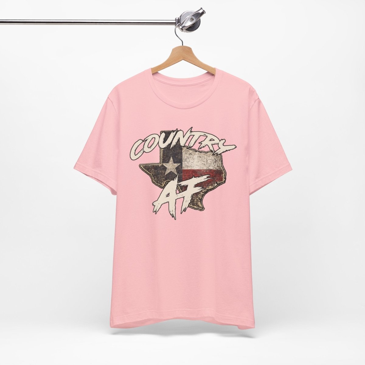 Country AF Texas T-Shirt | Vintage Texas Flag Graphic Tee - Anything AF