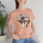 Country AF Texas T-Shirt | Vintage Texas Flag Graphic Tee - Anything AF