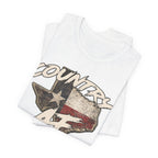 Country AF Texas T-Shirt | Vintage Texas Flag Graphic Tee - Anything AF