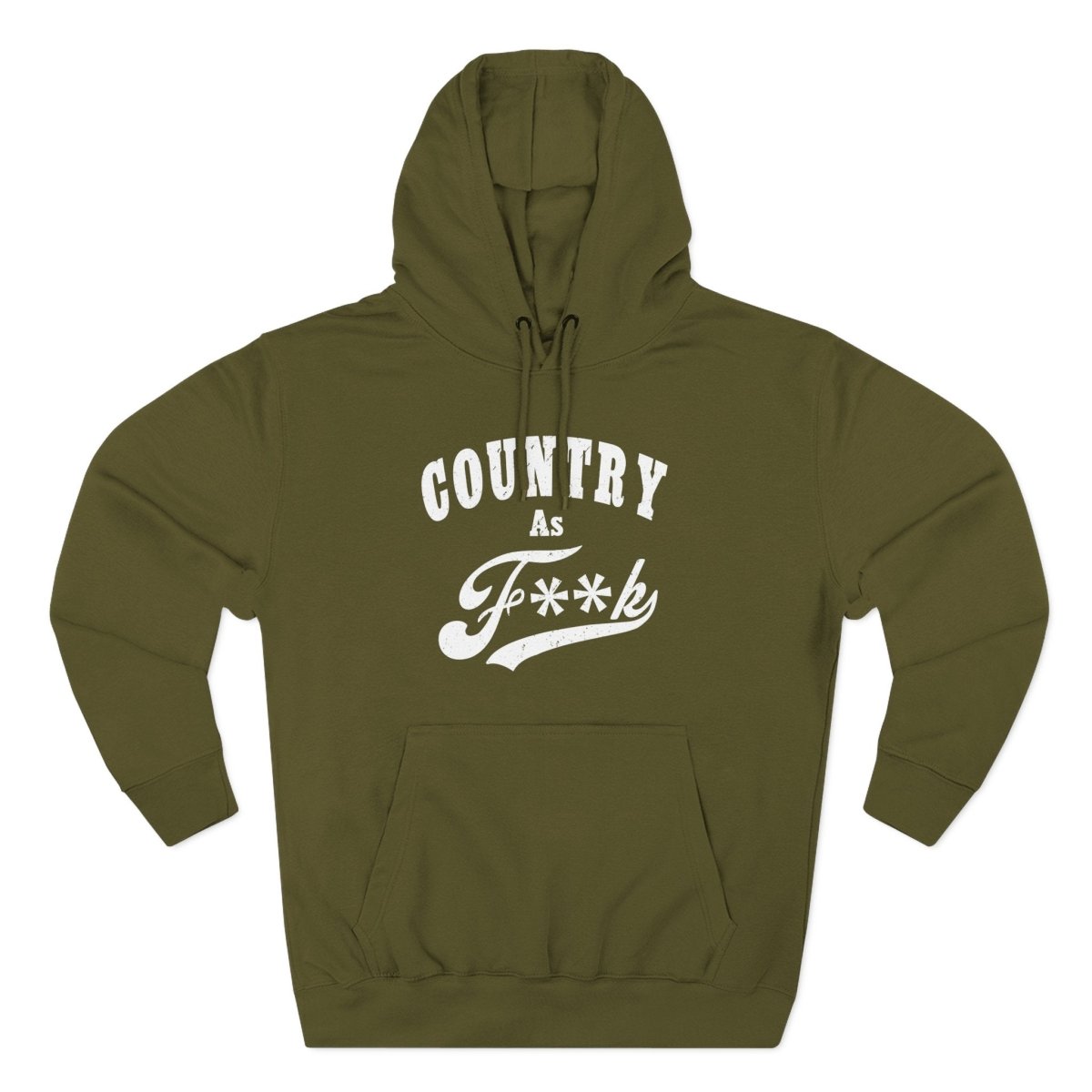 Country As F**K Hoodie | Country Pride Fleece Sweatshirt - Anything AF