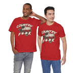 Country As F**K Texas T-Shirt | Vintage Texas Flag Graphic Tee - Anything AF