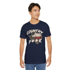 Country As F**K Texas T-Shirt | Vintage Texas Flag Graphic Tee - Anything AF
