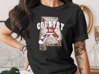 Country As Fuck Alabama T-Shirt | Vintage Alabama Pride Graphic Tee - Anything AF