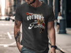 Country As Fuck Florida T-Shirt | Vintage Florida Pride Graphic Tee - Anything AF