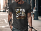 Country As Fuck Georgia T-Shirt | Vintage Georgia Pride Graphic Tee - Anything AF
