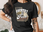 Country As Fuck Georgia T-Shirt | Vintage Georgia Pride Graphic Tee - Anything AF