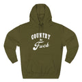 Country As Fuck Hoodie | Country Pride Fleece Sweatshirt - Anything AF