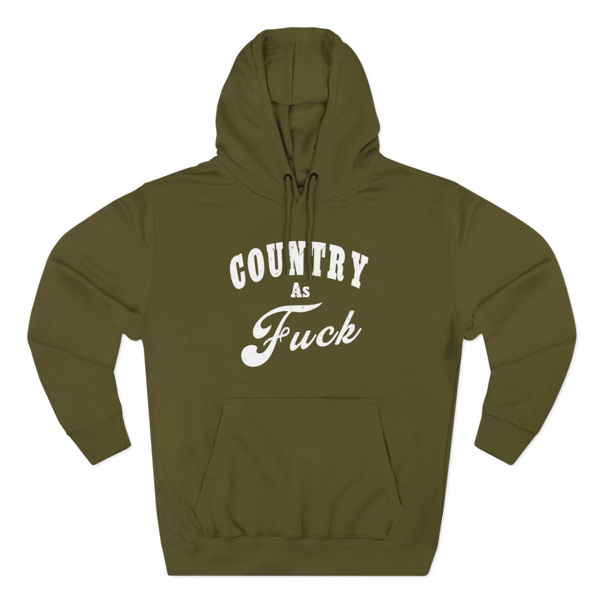Country As Fuck Hoodie | Country Pride Fleece Sweatshirt - Anything AF