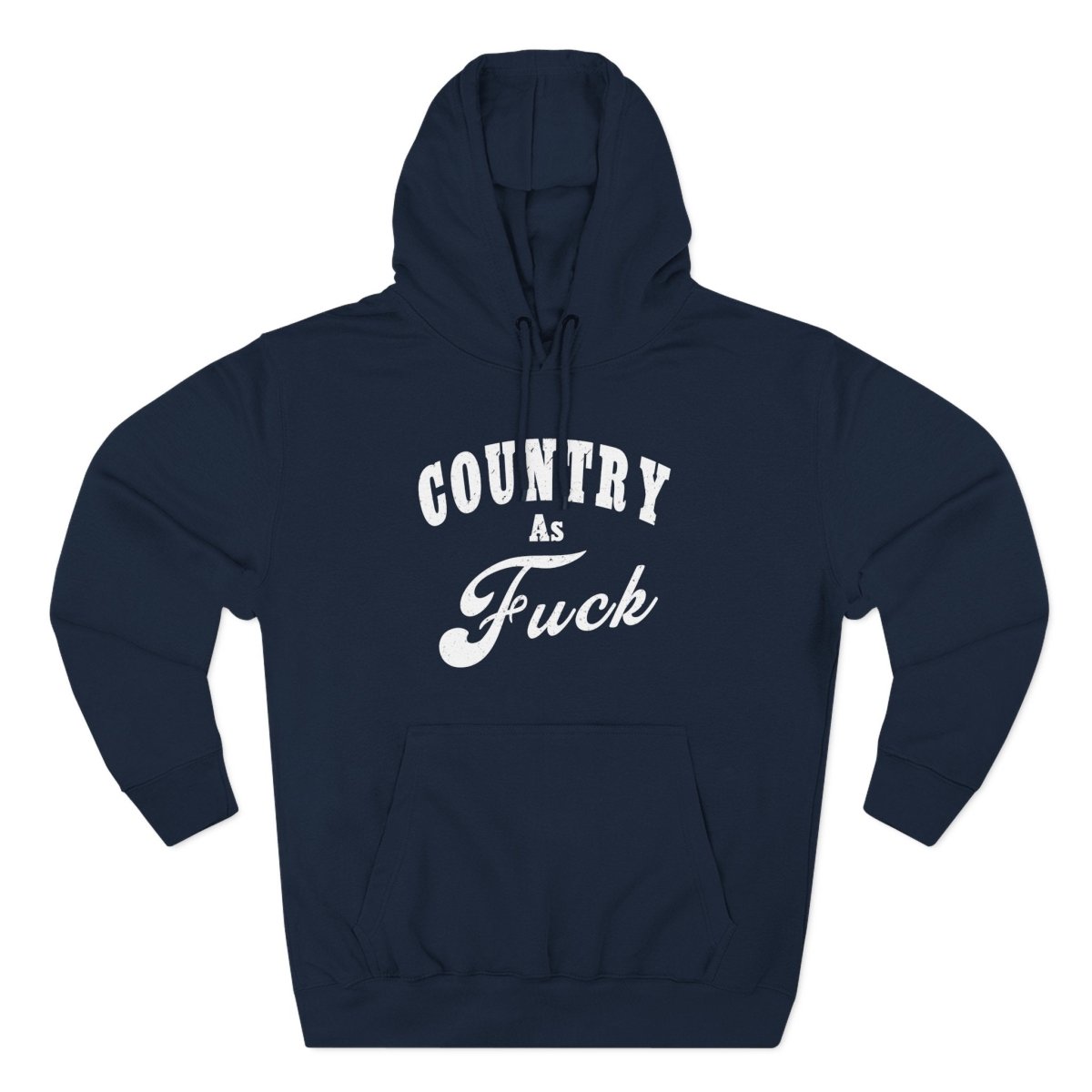 Country As Fuck Hoodie | Country Pride Fleece Sweatshirt - Anything AF