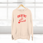 Country As Fuck Hoodie | Country Pride Fleece Sweatshirt - Anything AF