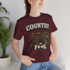 Country As Fuck T-Shirt – Vintage Tractor 2 | Country Pride Graphic Tee - Anything AF