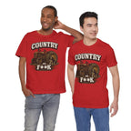 Country As Fuck T-Shirt – Vintage Tractor 2 | Country Pride Graphic Tee - Anything AF