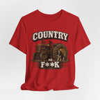 Country As Fuck T-Shirt – Vintage Tractor 2 | Country Pride Graphic Tee - Anything AF