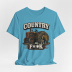 Country As Fuck T-Shirt – Vintage Tractor 2 | Country Pride Graphic Tee - Anything AF