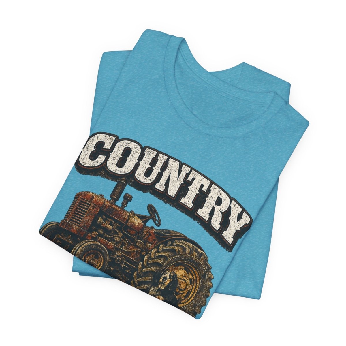 Country As Fuck T-Shirt – Vintage Tractor 2 | Country Pride Graphic Tee - Anything AF