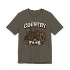 Country As Fuck T-Shirt – Vintage Tractor 2 | Country Pride Graphic Tee - Anything AF