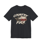 Country As Fuck Texas T-Shirt | Vintage Texas Flag Graphic Tee - Anything AF