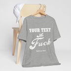 Custom Anything As Fuck Shirt | Personalized NSFW T-Shirt with Your Custom Text In White Print - Anything AF