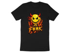 Devil As F**K Emoji T-Shirt | Hellfire Graphic Tee - Anything AF