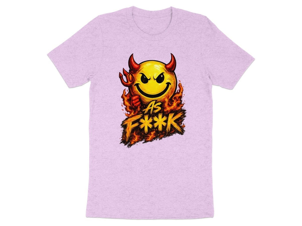 Devil As F**K Emoji T-Shirt | Hellfire Graphic Tee - Anything AF