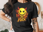 Devil As Fuck Emoji T-Shirt | Hellfire NSFW Graphic Tee - Anything AF