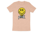 Distressed Smiley As F**K Emoji T-Shirt | Vintage Graphic Tee - Anything AF