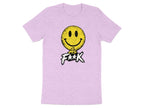Distressed Smiley As F**K Emoji T-Shirt | Vintage Graphic Tee - Anything AF