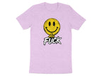 Distressed Smiley As Fuck Emoji T-Shirt | Vintage NSFW Graphic Tee - Anything AF