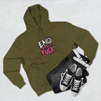 Emo As Fuck Hoodie | Emo Graphic Hooded Sweatshirt | Alternative Goth Scene Hoodie | Lane Seven Premium Fleece Hoodie - Anything AF