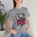 Emo As Fuck T-Shirt | Alternative Emo Graphic Tee | Goth & Scene Aesthetic Shirt | Unisex Softstyle Tee (18 Colors) - Anything AF